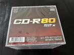 Philips CD-R80 52x - Nieuw in verpakking! 9 stuks, Ophalen of Verzenden, Nieuw, Cd, Op spindel