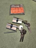 NEMEF Veiligheidscilinders 111/7  2 stuks, Ophalen of Verzenden, Nieuw, Overige materialen, Slot