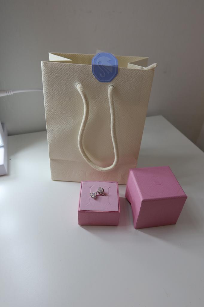 Swarovski Mesmera Ring – in originele verpakking, Sieraden, Tassen en Uiterlijk, Ringen, Nieuw, Dame, Zilver, Ophalen of Verzenden