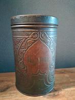 Vintage TIK TAK koffiebus koffieblik JAREN 1930 1940., Antiek en Kunst, Ophalen of Verzenden
