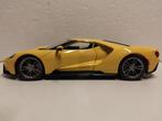 Ford GT yellow Edition Maisto metal nobox 1:18 KRD, Hobby en Vrije tijd, Modelauto's | 1:18, Ophalen of Verzenden, Zo goed als nieuw