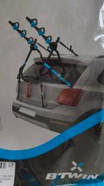 Fietsendrager auto zonder trekhaak - B'Twin 300, Ophalen, 3 fietsen of meer, Zo goed als nieuw, Achterklepdrager