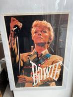David Bowie Poster, Verzamelen, Ophalen, Gebruikt, Rechthoekig Staand, Muziek