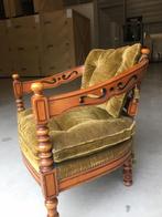 Vintage dames Fauteuil jaren 70, Huis en Inrichting, Fauteuils, Ophalen, Gebruikt, 75 tot 100 cm, 50 tot 75 cm