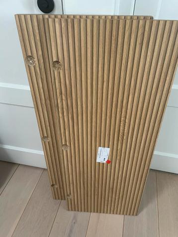 4x Alternatieve Ikea Billy deurtjes houtmotief print - afbeelding 2