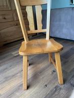 Massief licht eiken houten stoel (6x), Huis en Inrichting, Stoelen, Ophalen, Gebruikt, Overige kleuren, Vijf, Zes of meer stoelen