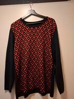 Zwart/Rode Trui - Maat XL, Onbekend, Zwart, Maat 56/58 (XL), Ophalen of Verzenden