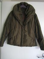 Warme olijfgroene donsgevoerde jas EASY COMFORT 42 snazzeys, Kleding | Dames, Jassen | Winter, Verzenden, Maat 42/44 (L), Zo goed als nieuw