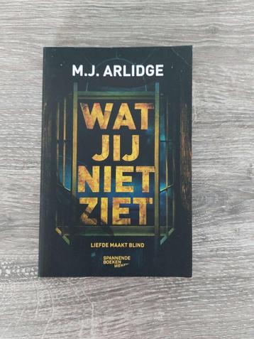 M.J. Arlidge - Wat jij niet ziet beschikbaar voor biedingen