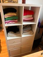 Ikea Kallax Kast met Inzetten, Ophalen, Kunststof, 100 tot 150 cm, 50 tot 100 cm