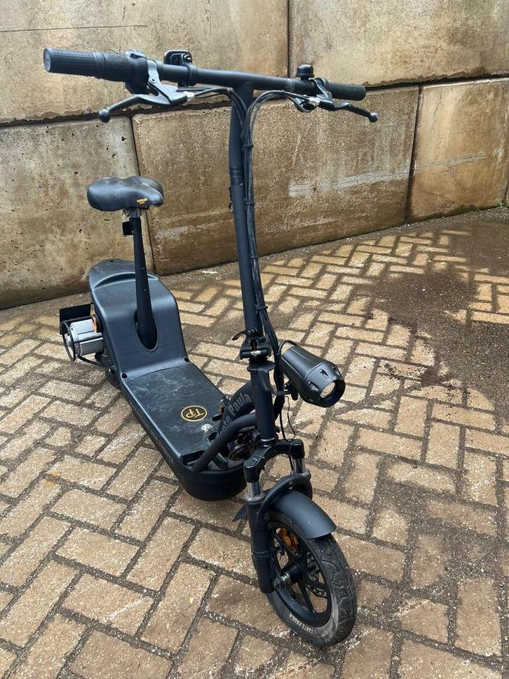 Tante Paula Elektrische Step - heb wat liefde nodig, Fietsen en Brommers, Steps, Gebruikt, Elektrische step (E-scooter), Ophalen of Verzenden