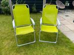 Twee campingstoelen, Caravans en Kamperen, Ophalen, Gebruikt, Campingstoel
