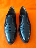 Paul Green zwarte leren lakschoenen maat 40, Ophalen of Verzenden, Paul Green, Gedragen, Instappers