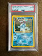 1st Edition Azumarill 2/111 (PSA 8) - Neo Genesis, Ophalen of Verzenden, Zo goed als nieuw, Losse kaart