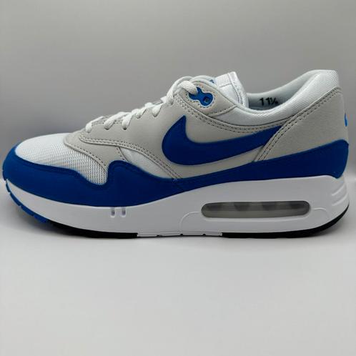 Nike Air Max 1 ‘86 OG White Royal Blue (maat 45,5), Kleding | Heren, Schoenen, Nieuw, Sneakers of Gympen, Blauw, Ophalen of Verzenden