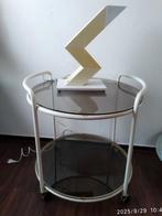 Zigzag lamp, Ophalen of Verzenden, Gebruikt, Metaal, Minder dan 50 cm