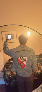 Vintage Lamborghini Denim Jas L/XL Ferrari, Kleding | Heren, Jassen | Zomer, Maat 56/58 (XL), Ophalen of Verzenden, Gedragen, Blauw