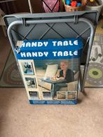 Handy Table - Verstelbare Bijzettafel, Huis en Inrichting, Tafels | Bijzettafels, Minder dan 55 cm, Gebruikt, Rechthoekig, Ophalen