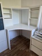 Hoekbureau met opbergruimte, Ophalen, Zo goed als nieuw, Bureau