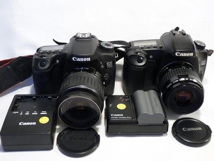 Canon EOS 30D body , accu, oplader, Audio, Tv en Foto, Fotocamera's Digitaal, Zo goed als nieuw, Spiegelreflex, Canon, Geen optische zoom
