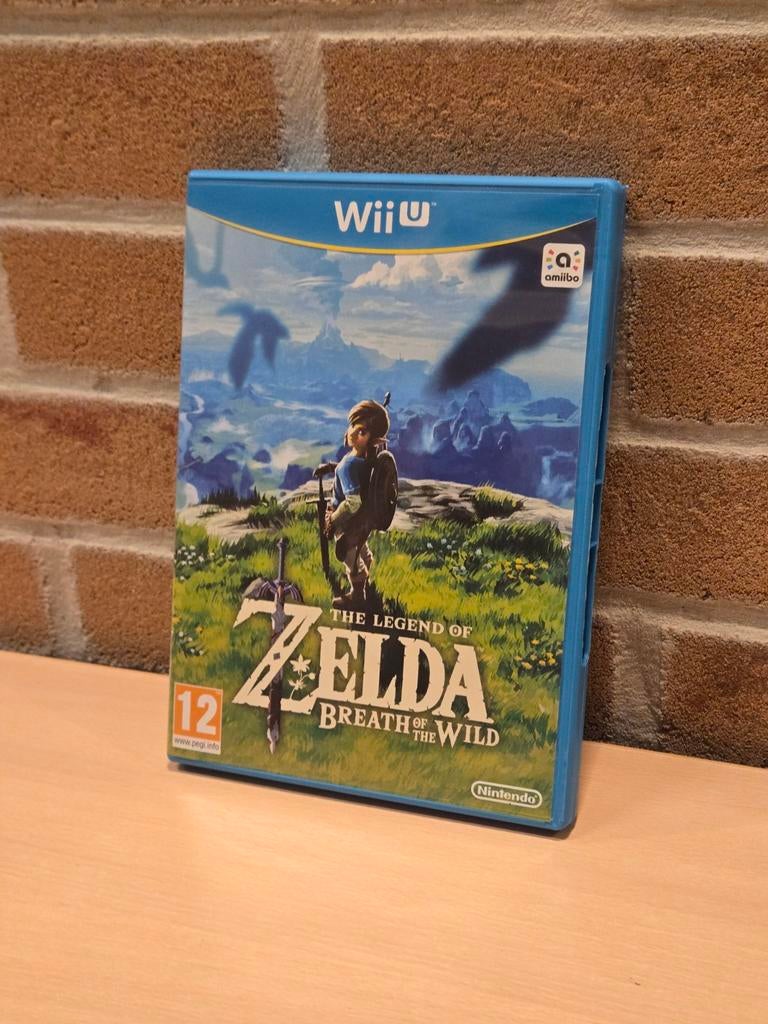 Zelda Breath of the Wild - Nintendo Wii U, Support.nintendo.nl, 1 speler, Ophalen of Verzenden, Zo goed als nieuw