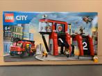 Lego set 60414 city brandweerkazerne en brandweerauto (NIEUW, Ophalen of Verzenden, Nieuw, Complete set, Lego