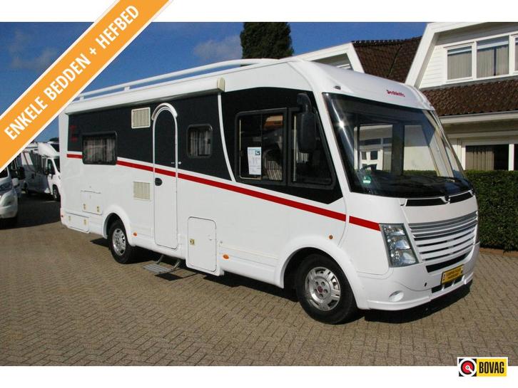 Dethleffs Trend I, 7010 Lage enkelebedden, Hefbed., Caravans en Kamperen, Campers, Bedrijf, tot en met 4, Integraal, Dethleffs