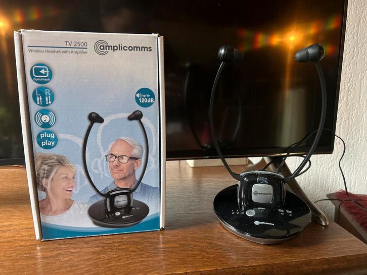 Draadloze Koptelefoon voor TV, Audio, Tv en Foto, Koptelefoons, Gebruikt, Over oor (circumaural), Overige merken, Draadloos, Ophalen