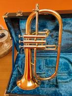 Yamaha YFH 631 Flügelhorn - bij. 1977, Muziek en Instrumenten, Blaasinstrumenten | Trompetten, Ophalen of Verzenden, Gebruikt