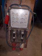 Groepenkast/ verdeelkasten 380V/410V 32A met stoppen, Ophalen of Verzenden, Gebruikt, Overige typen