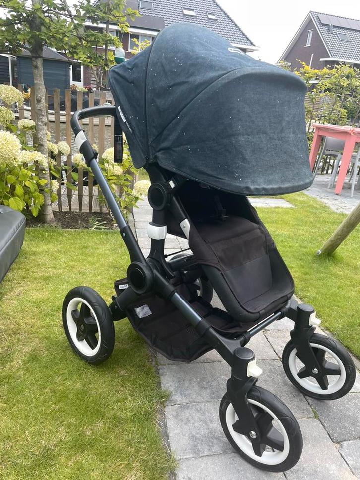 Kinderwagen Bugaboo Buffalo Denim - Limited Edition, Kinderen en Baby's, Kinderwagens en Combinaties, Zo goed als nieuw, Bugaboo