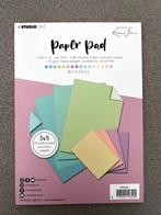 karin Joan paper pad nr 4 & nr 5, Ophalen of Verzenden, Nieuw, Overige thema's, Blanco kaart of Basiskaart