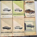 Oldtimer vraagbaak Opel typen jaren 50, 60 70, Auto diversen, Handleidingen en Instructieboekjes, Ophalen of Verzenden