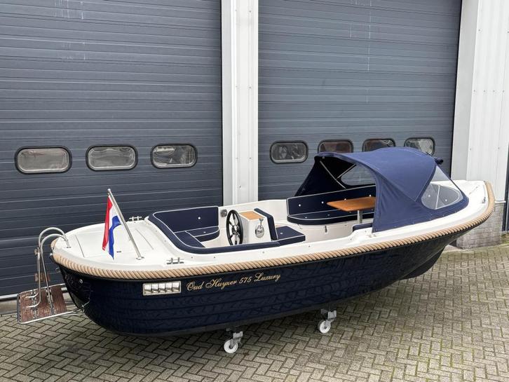 Oud Huijzer 575 Luxury met Tohatsu 20 pk, Watersport en Boten, Sloepen, Gebruikt, 10 tot 30 pk, 3 tot 6 meter, Benzine, Polyester