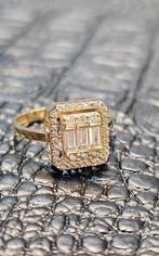 Prachtige 14karaat gouden dames ring, Nieuw, Ophalen of Verzenden, Dame, Goud