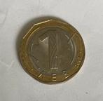 1 lev Bulgarije 2002, Postzegels en Munten, Munten | Europa | Niet-Euromunten, Ophalen of Verzenden, Bulgarije