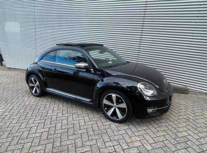 Volkswagen Beetle (Kever) 1.2 TSI Fender Zwart, Auto's, Volkswagen, Particulier, Beetle (Kever), Benzine, B, Hatchback, Handgeschakeld