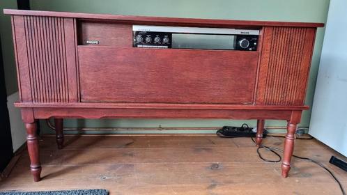 Tv kast vintage jaren 70, Huis en Inrichting, Kasten | Televisiemeubels, Gebruikt, Minder dan 100 cm, 25 tot 50 cm, Ophalen