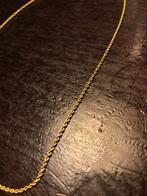 14K Gouden Rope Ketting - 60cm, Een Echte Eyecatcher!, Ophalen of Verzenden, Zo goed als nieuw, Goud, Goud
