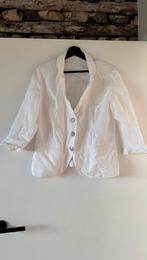Wit blazer blouse maat L, Kleding | Dames, Ophalen of Verzenden, Nieuw, Maat 42/44 (L), Wit
