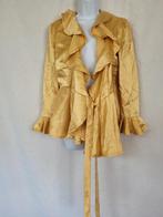 Gave gouden blouse gebruikt bij een theater mt 40/42, Maat 38/40 (M), ., Ophalen of Verzenden, Zo goed als nieuw