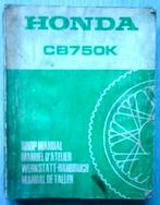 Honda CB750 K shop manual (7443z) motor, Ophalen of Verzenden, Honda