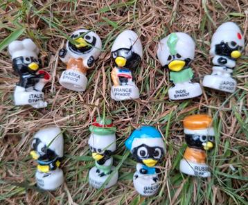 Calimero beeldjes uit Frankrijk, poppetjes  beschikbaar voor biedingen