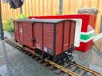 Zgan lgb DR gesloten goederen wagon 46350 metalen wielen ovp, Gelijkstroom, Wagon, Ophalen of Verzenden, Zo goed als nieuw
