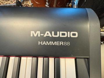 M-Audio Accent 88-key Hammer Action Midi Controler beschikbaar voor biedingen