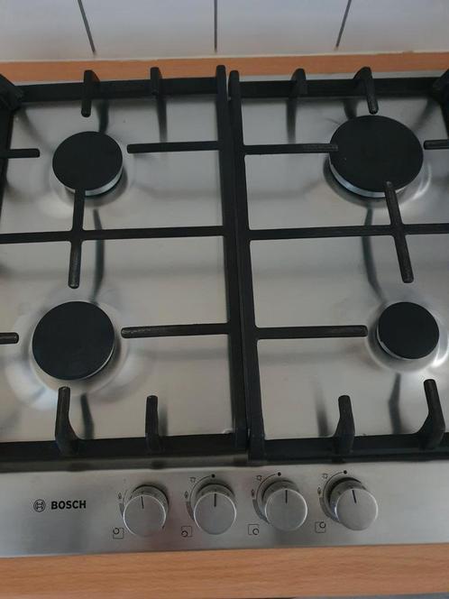Bosch inbouw HSE-6FB4010, Witgoed en Apparatuur, Kookplaten, Zo goed als nieuw, Inbouw, Gas, 4 kookzones, Ophalen