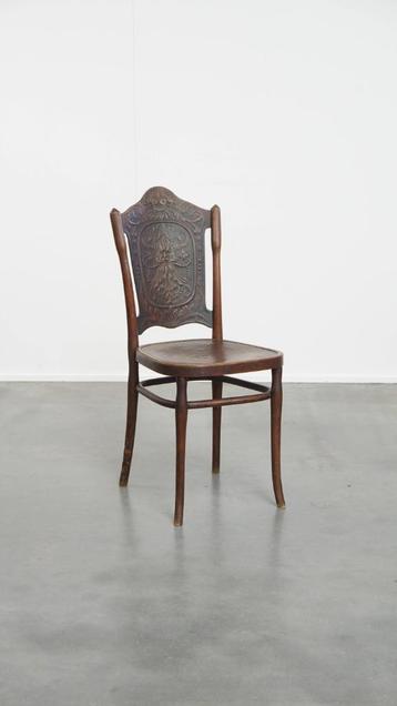 Antieke Jacob en Josef Kohn Thonet stoel uit begin 20e eeuw beschikbaar voor biedingen