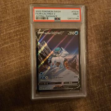 PSA 9 Ice Rider Calyrex V - Astral Radiance beschikbaar voor biedingen
