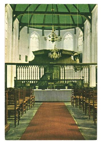 942404 Zeevang NH 1973 herv Kerk Nette oude kaart onbeschr beschikbaar voor biedingen
