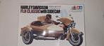 Zeldzame Tamiya 1:6 Harley Davidson FLH Classic met zijspan, Auto, Groter dan 1:32, Nieuw, Ophalen of Verzenden